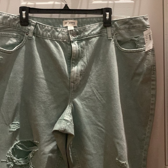 Maurices Womens 25” Straight Crop Jeans Size 20WHigh Rise Comfort Stretch. - Picture 2 of 8